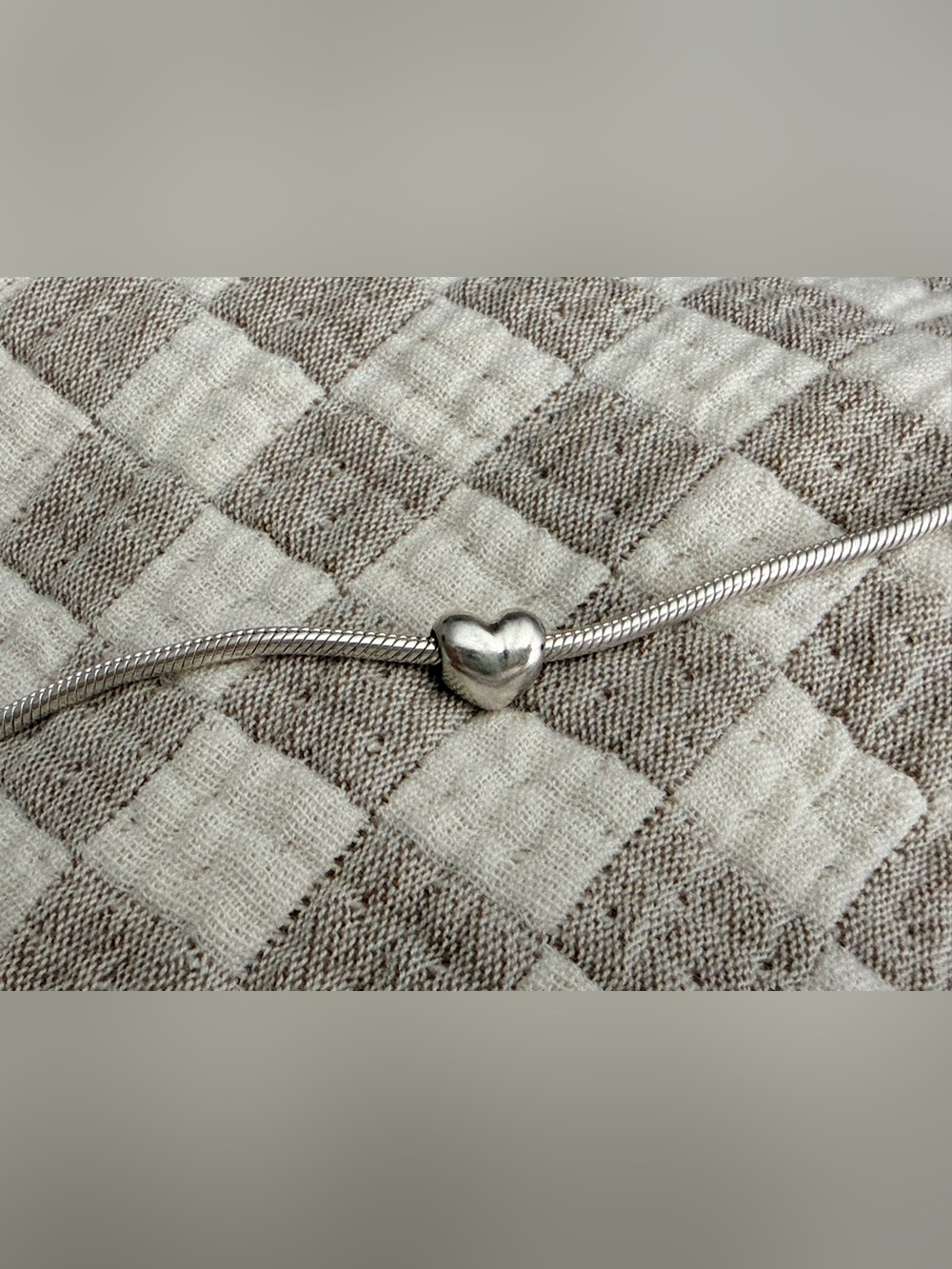 Pandora Sterling Silver Heart Charm